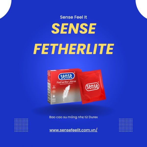 bao cao su Sense Fetherlite